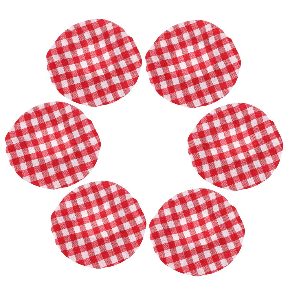 6 Pcs Fermentation Cloth Sourdough Jar Cover Fabric Elastic Bread