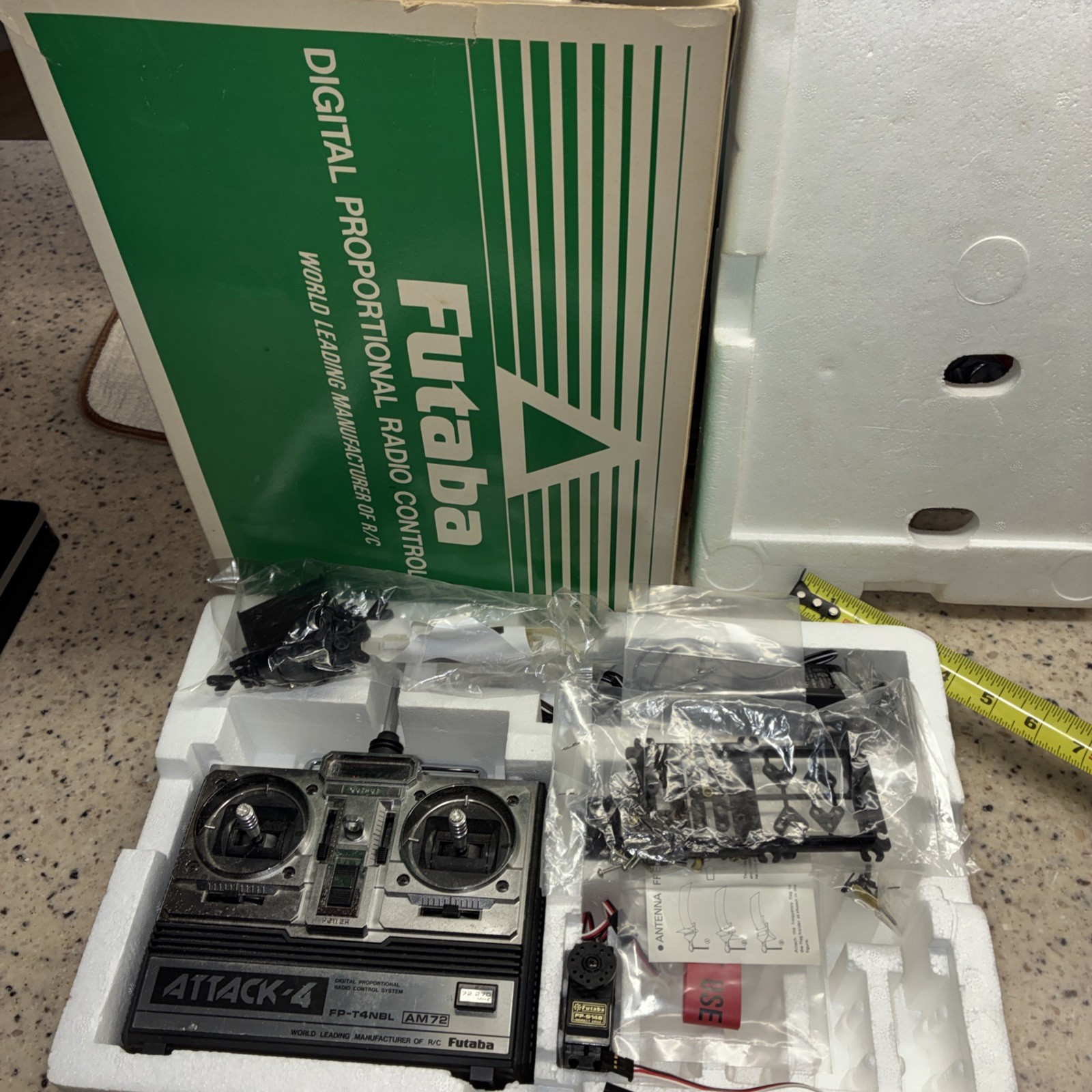 Futaba FP-T4NBL Digital Proportional Radio Control System Untested Parts Sealed