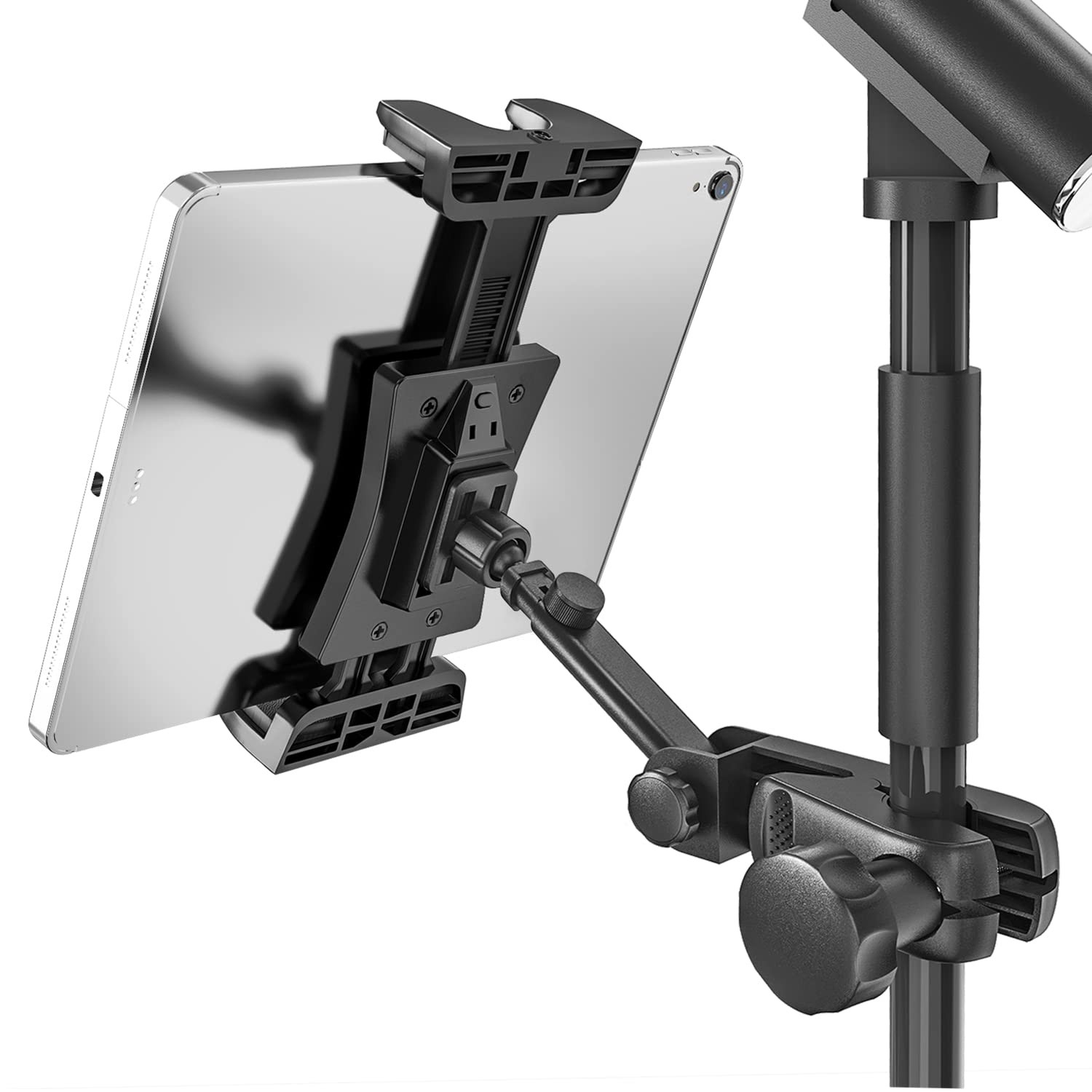 Holder for Microphone Stand, iPad Mount for Music Stand