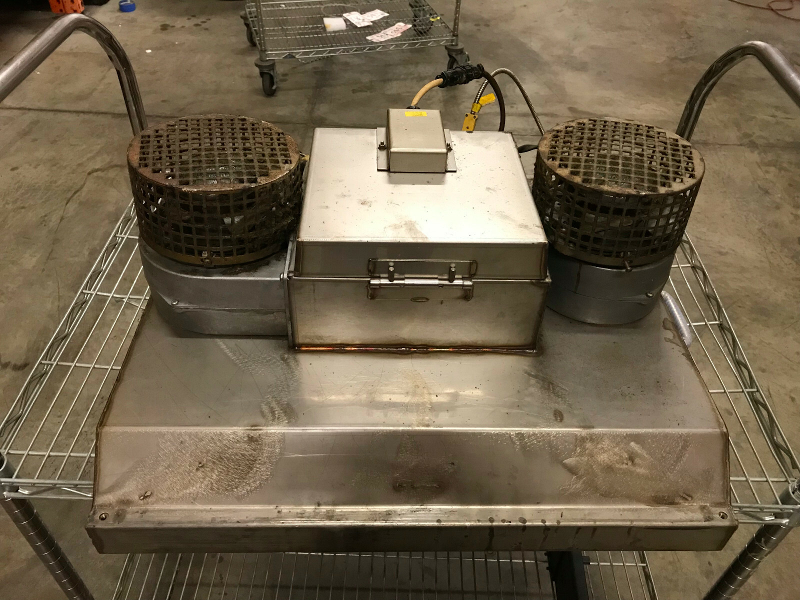 Speedline Electrovert Vectra Wave Solder Machine Top Heater Panel Assembly