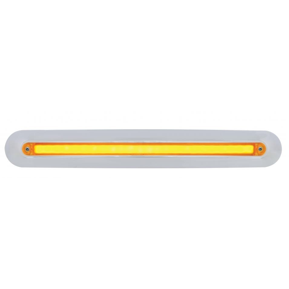 2005 Freightliner 24 LED "GLO" Mirror Light Bar - Amber LED/Amber Lens