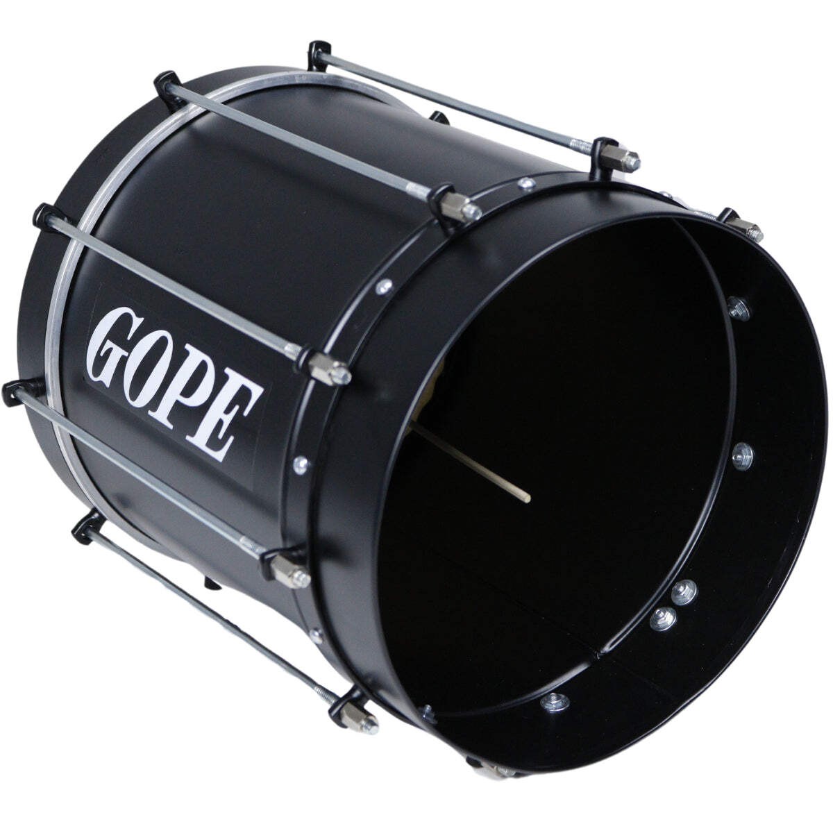 Gope Cuíca 10" × 30cm Aluminum Brazilian Samba Friction Drum - Gope