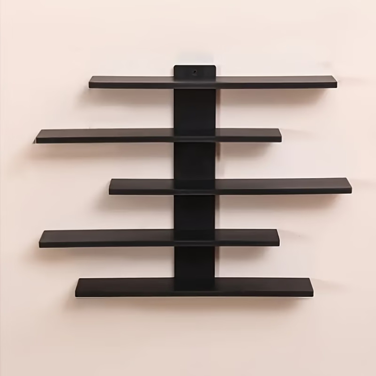 Five-Storey Adjustable Wall-Mounted Suspension Display Rack,