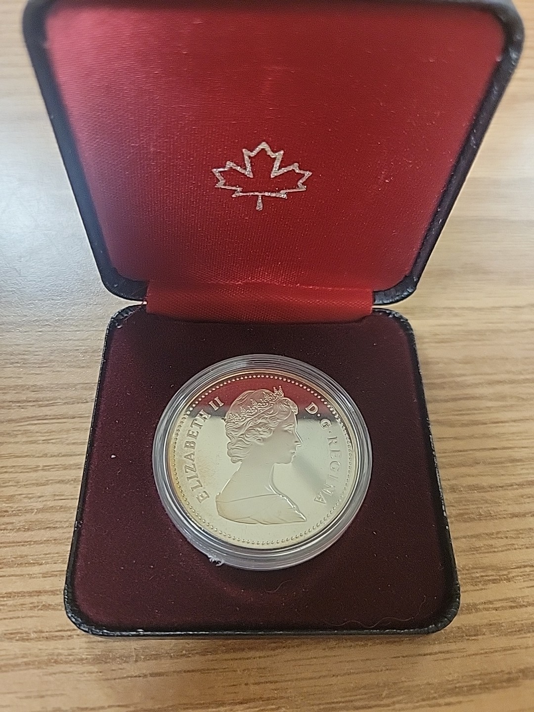 1982 CANADA SILVER DOLLAR REGINA CENTENNIAL 50% Silver 0.375 oz Proof-like
