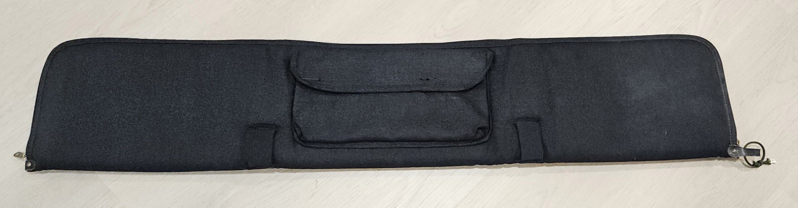 Kolpin's Classic Black Canvas 46 by 9-inch soft/padded rifle case, used