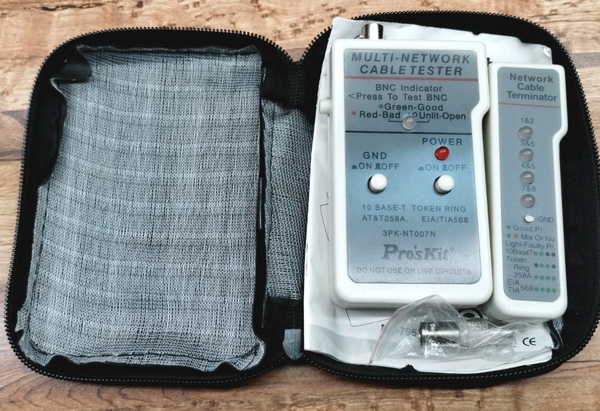Pro's Kit Multi Network Cable Tester