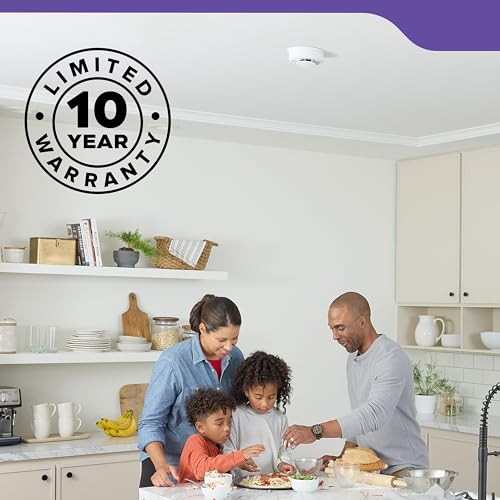 Kidde Hardwired Monoxide Detector For Home Interconnectable Aa Battery Backup