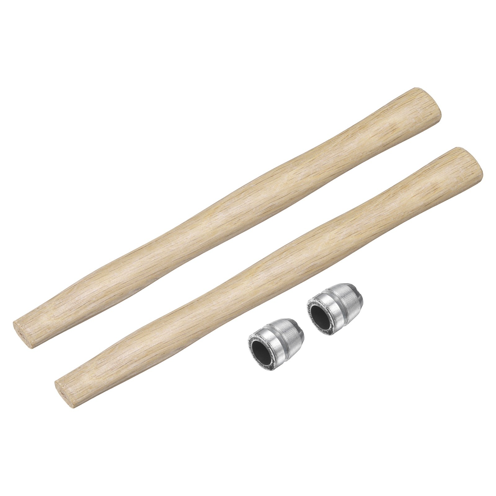 2pcs Wood Sledge Hammer Handle 10.8" Hammer Wooden Replacement Handle for 0.4 Lb