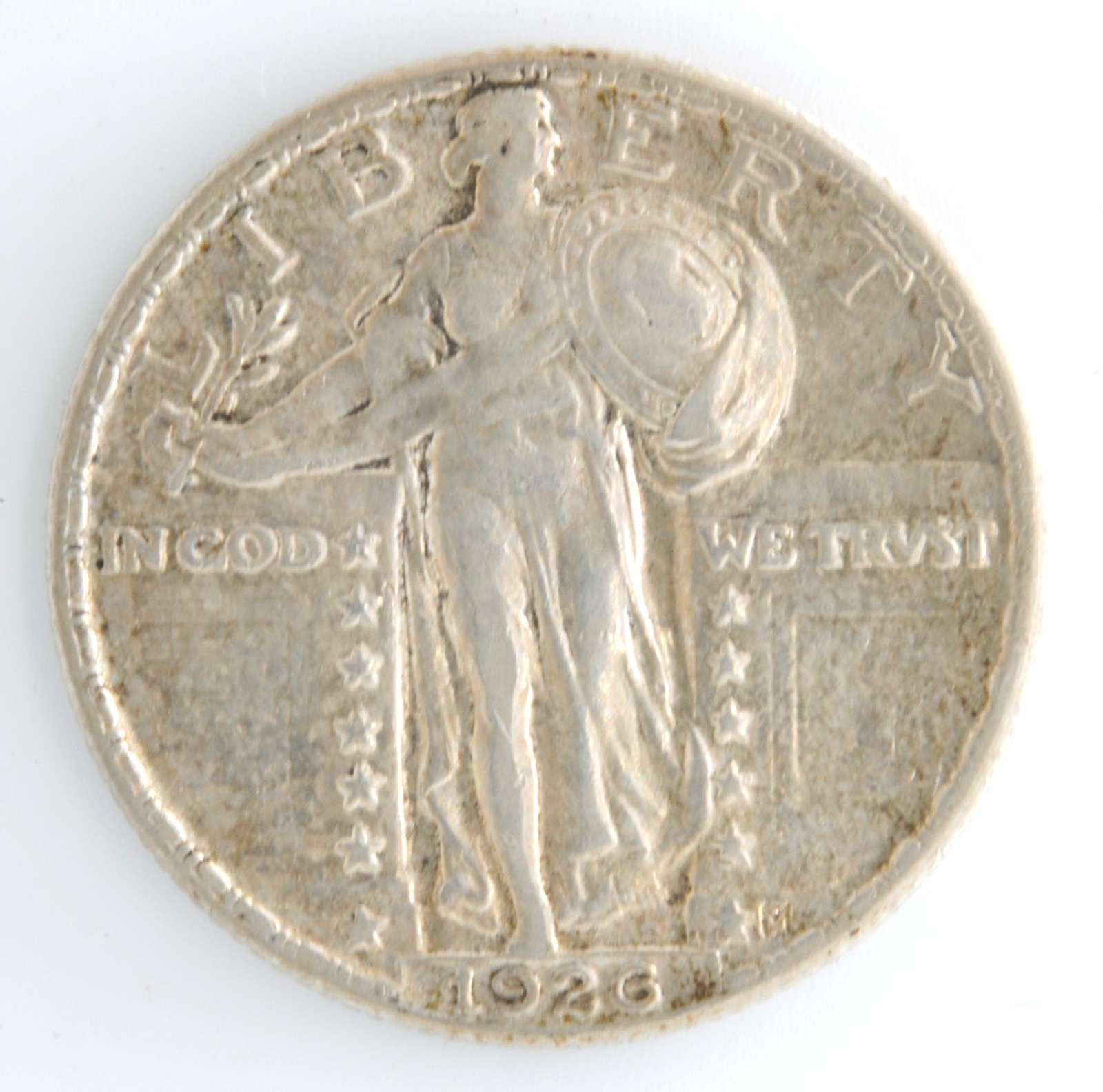 United States 1926 Standing Liberty Quarter 90% Silver Philadelphia Mint Coin