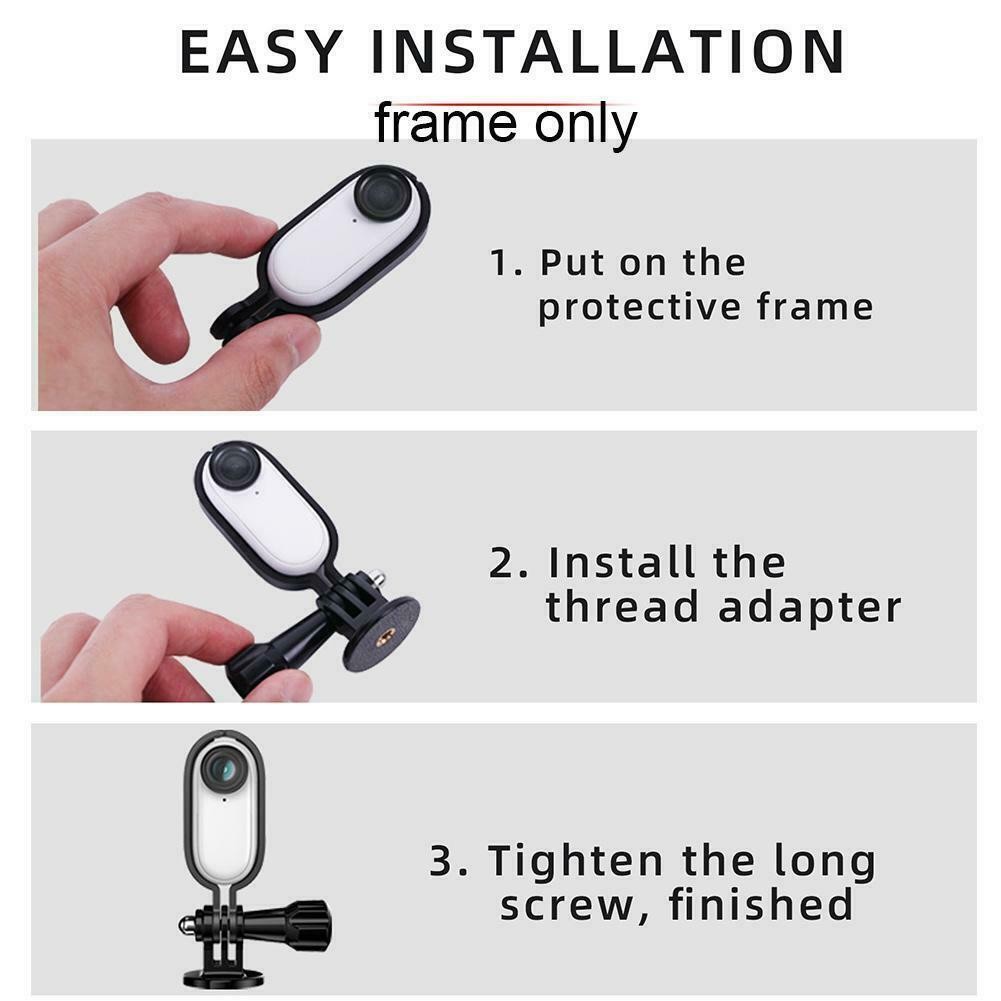 1*Adjustable Metal 1/4" Thread Adapter Repair Accessory For Insta360 Go 2 Camera