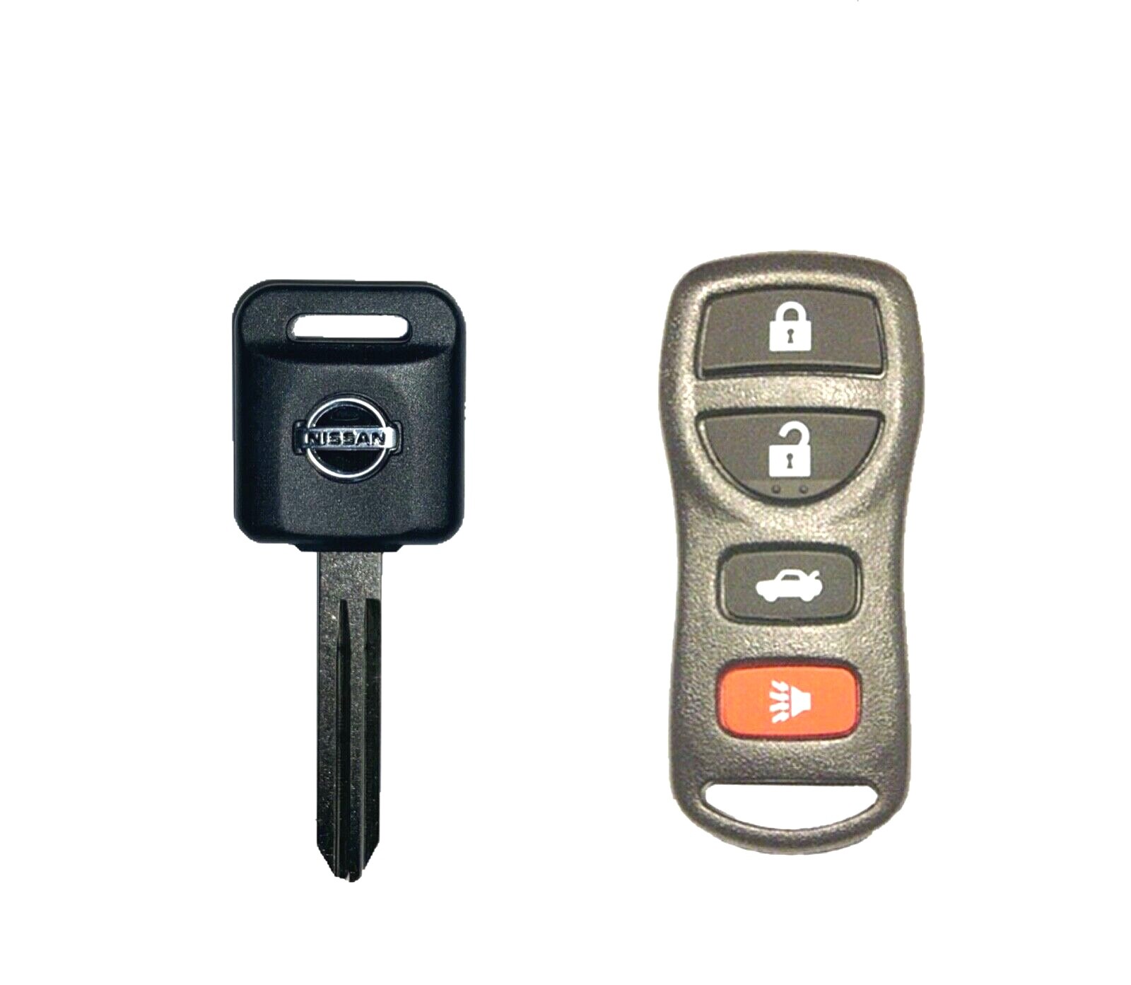 Remote and Transponder Key for Nissan 350Z, Altima, Armada, Maxima & Sentra