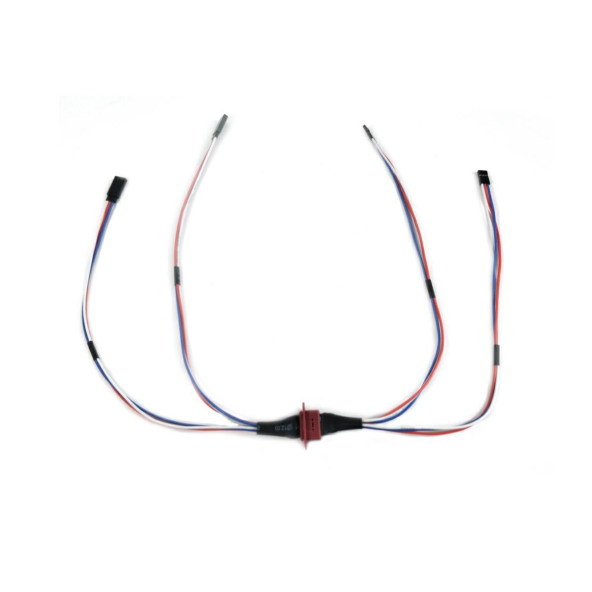 2PC MPX 8 Pin Multi-Wire Servo Extension Plug 2 Wire Plug For RC Model USA