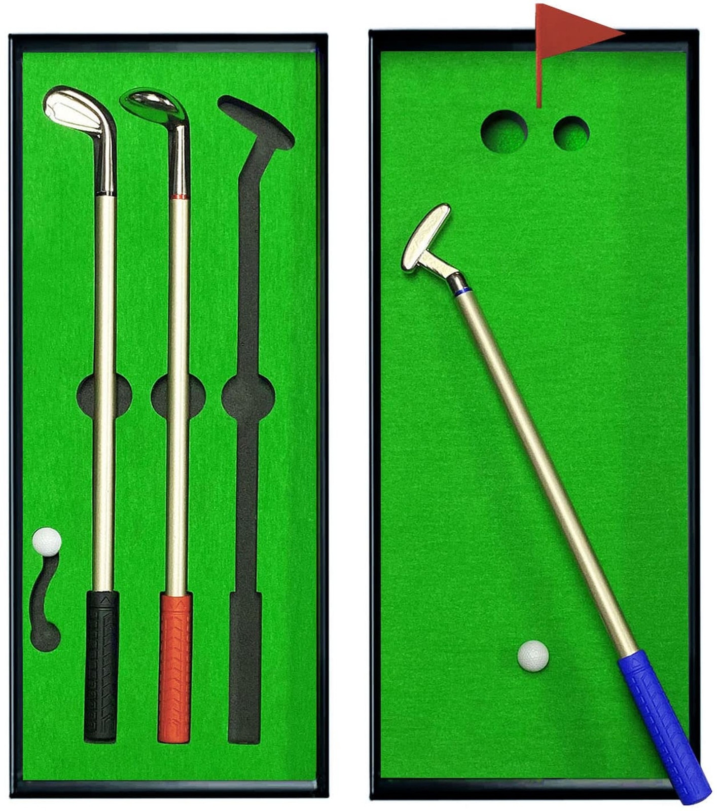 SANTA CASA Mini Golf Set, Golf Pen Set, Mini Desktop Golf Gift Golf Ball Club...
