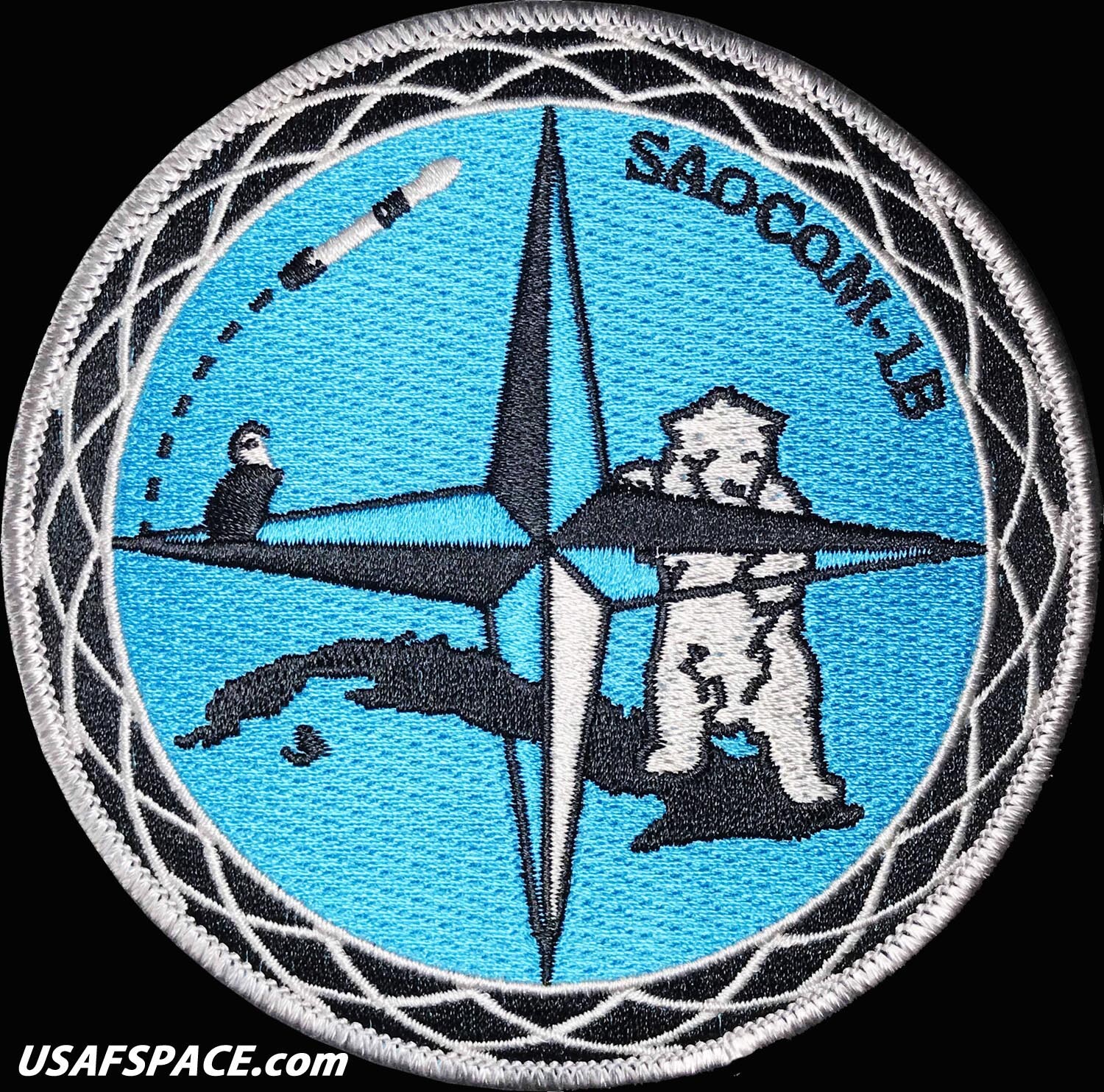 SAOCOM-1B - SPACEX FALCON 9 - CCAFS Launch - Microwave SATELLITE Mission PATCH