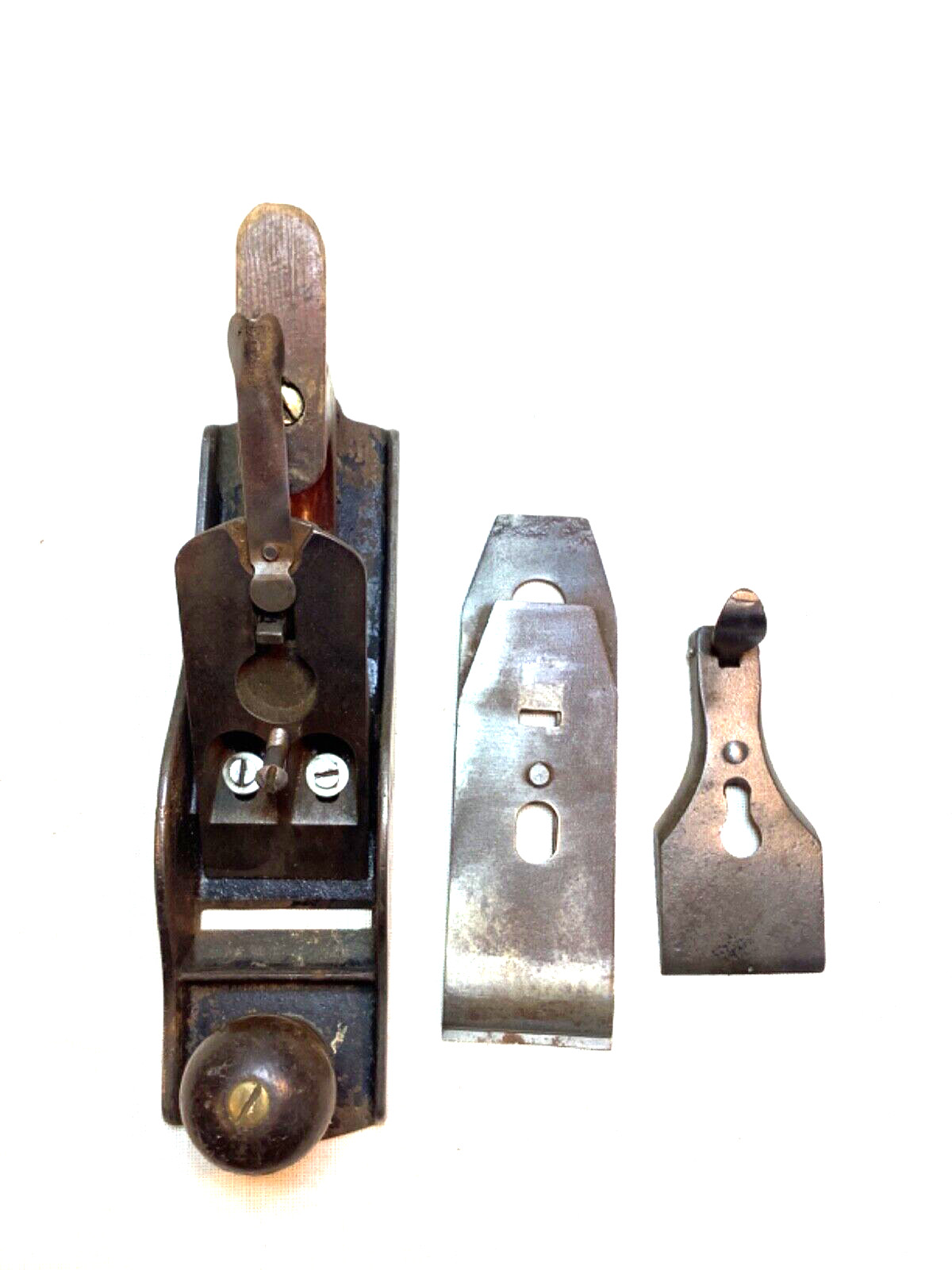 Undranded 9" woodworking plane with corrugated sole