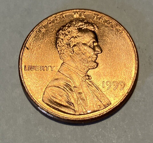1999 P Lincoln Penny Closed 349