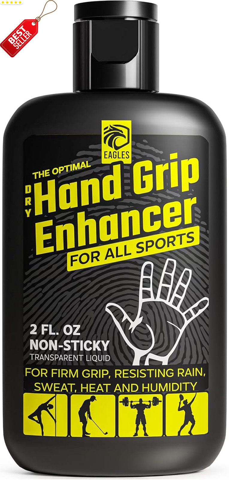 Dry Hands Grip Enhancer Anti Slip Pole Fitness Gym Sports Sweat Control - US