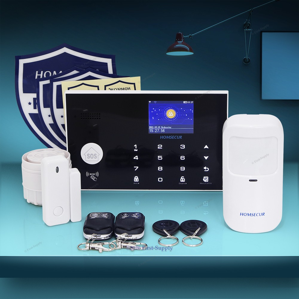 HOMESCURE WIFI Wireless Home Security DIY Burglar Shed Garage House Alarm System