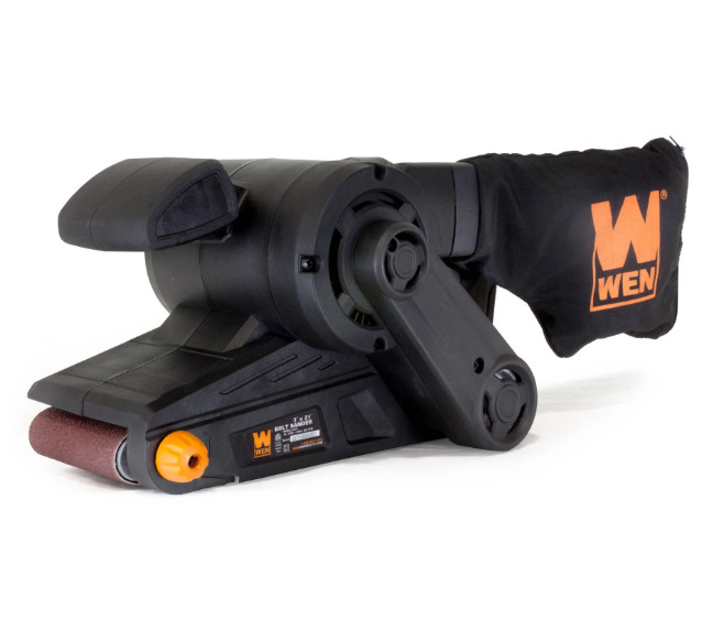 WEN Products 7-Amp 3 x 21-Inch Heavy-Duty Belt Sander with Dust Bag, 6321