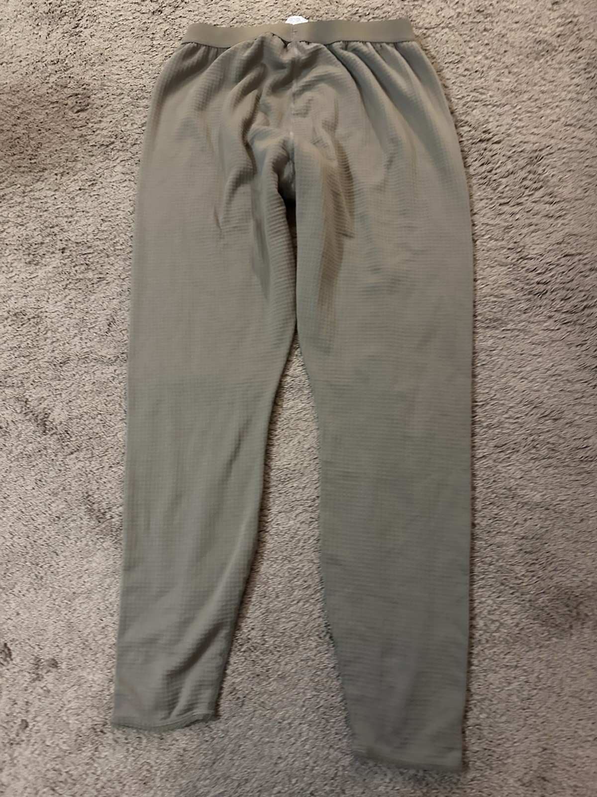 Military Gen III Polartec Grid Base Pants Coyote Brown Size Large Long Mid-Wt