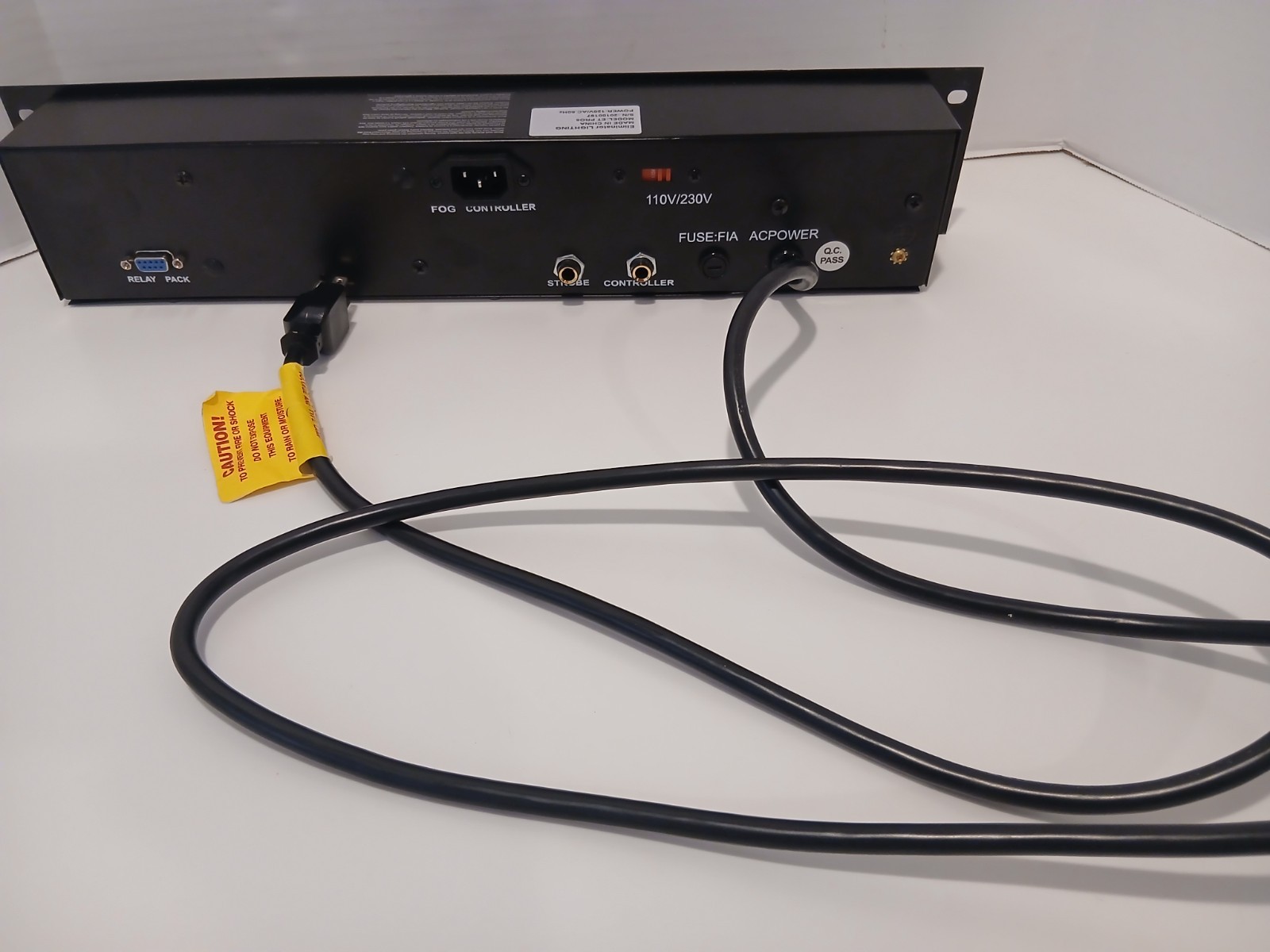Eliminator Lighting ET-PRO8 Rack Mounted Light Controller - Works Great