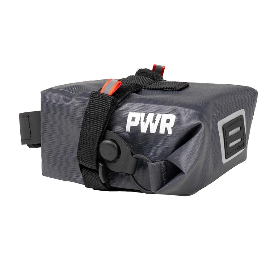 PWR Bikes Gallatin Seat Bag 0.6L, Black New Saddle Waterproof Saddle Bag