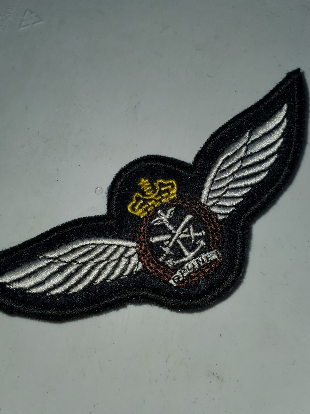 1960s 70s British Canada Aviation Padded Flight Pilot Wing Patch L@@K!!!