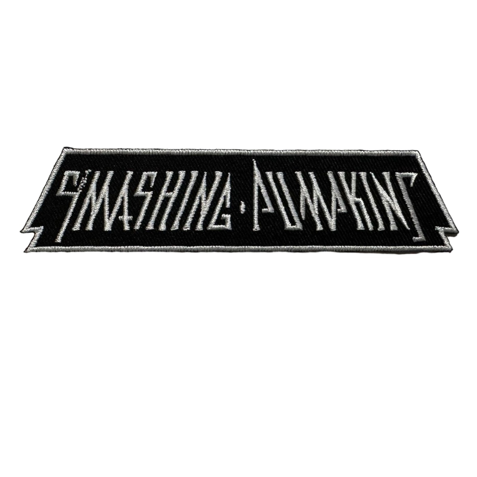 The Smashing Pumpkins Text Logo Embroidered Iron On Patch - 40-M