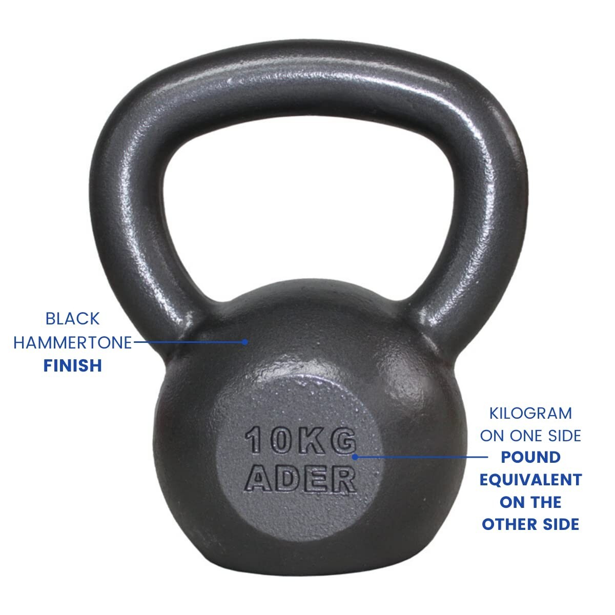 Ader Premier Kettlebell 10 Kgs (22 Lbs)
