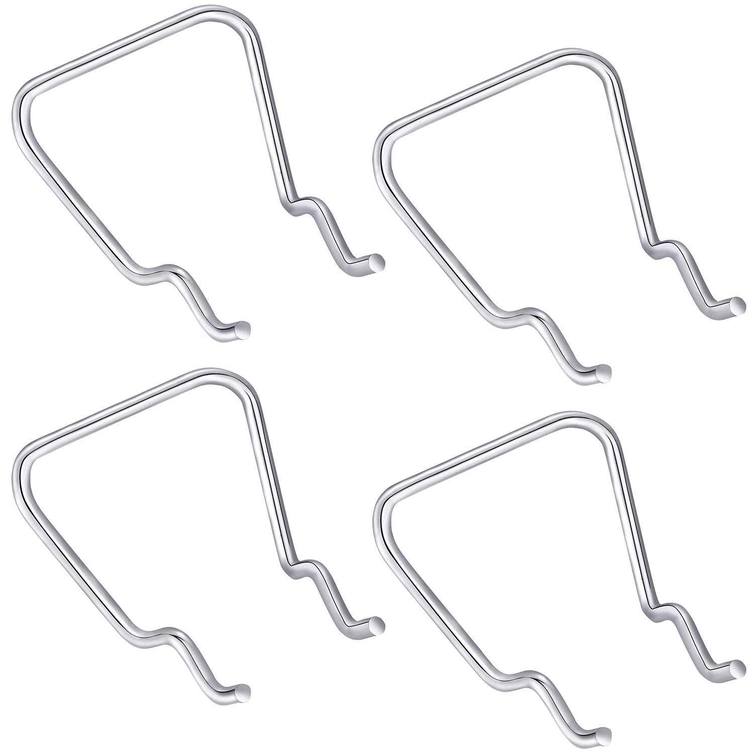 Stainless Steel Double Loop Pegboard Hooks Plier Holders Organizer Tool