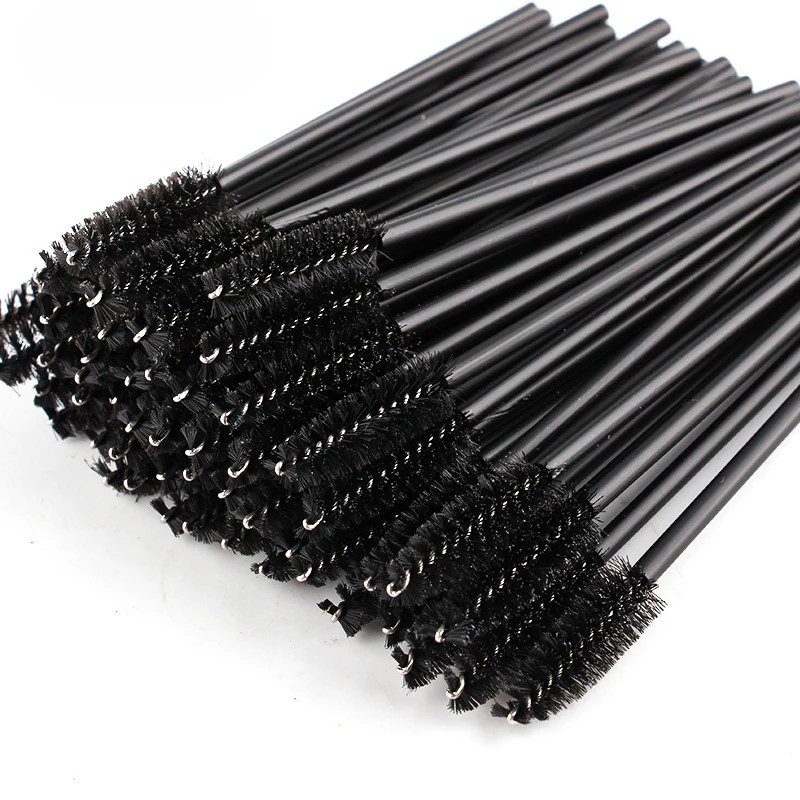 50 Pcs Disposable Eyelash Brush Mascara Wand Lash Extension Eye Brow Applicator