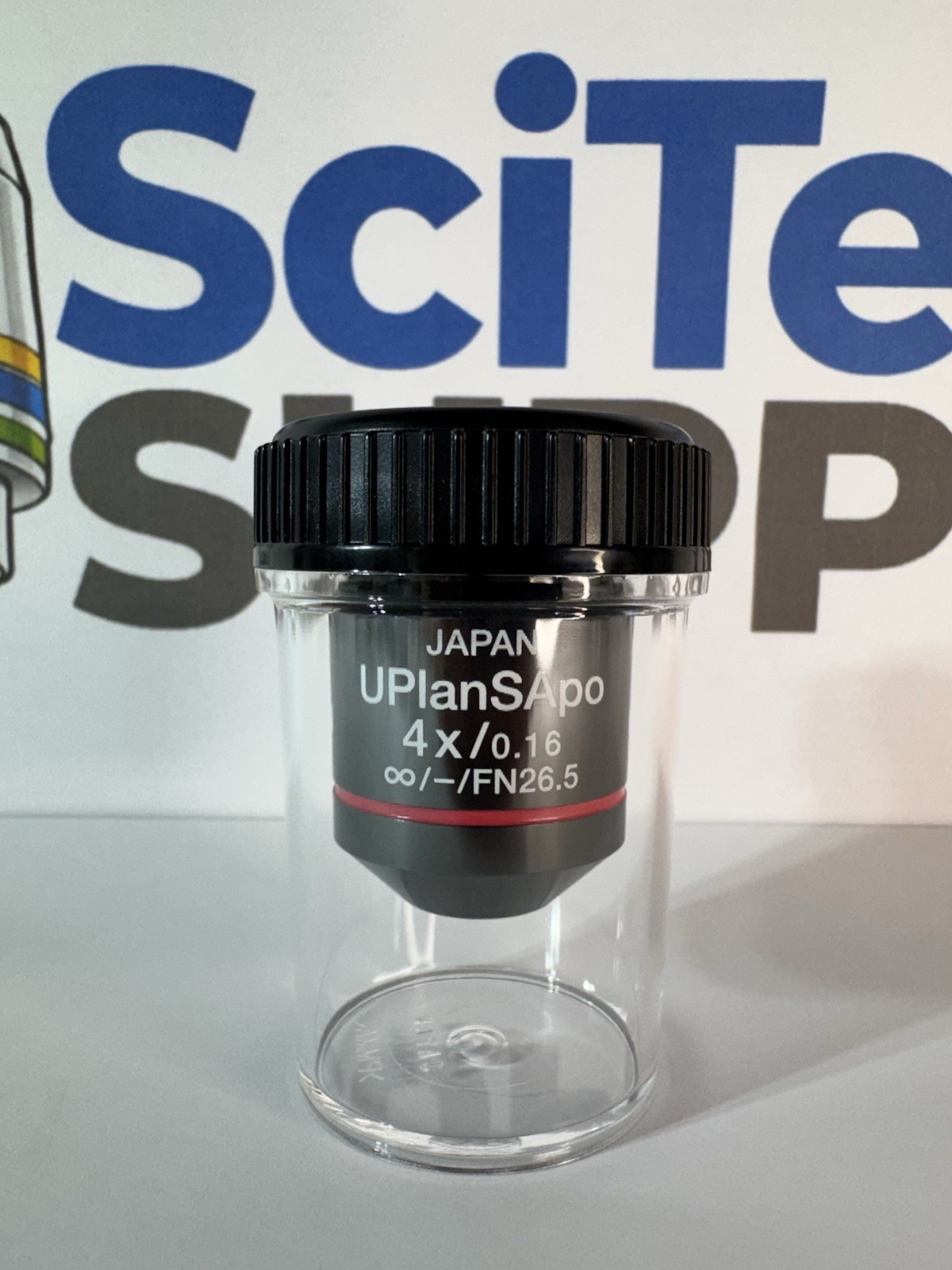 Olympus UPlanSApo 4x/0.16 ∞/- Microscope Objective Lens UIS2 -Read