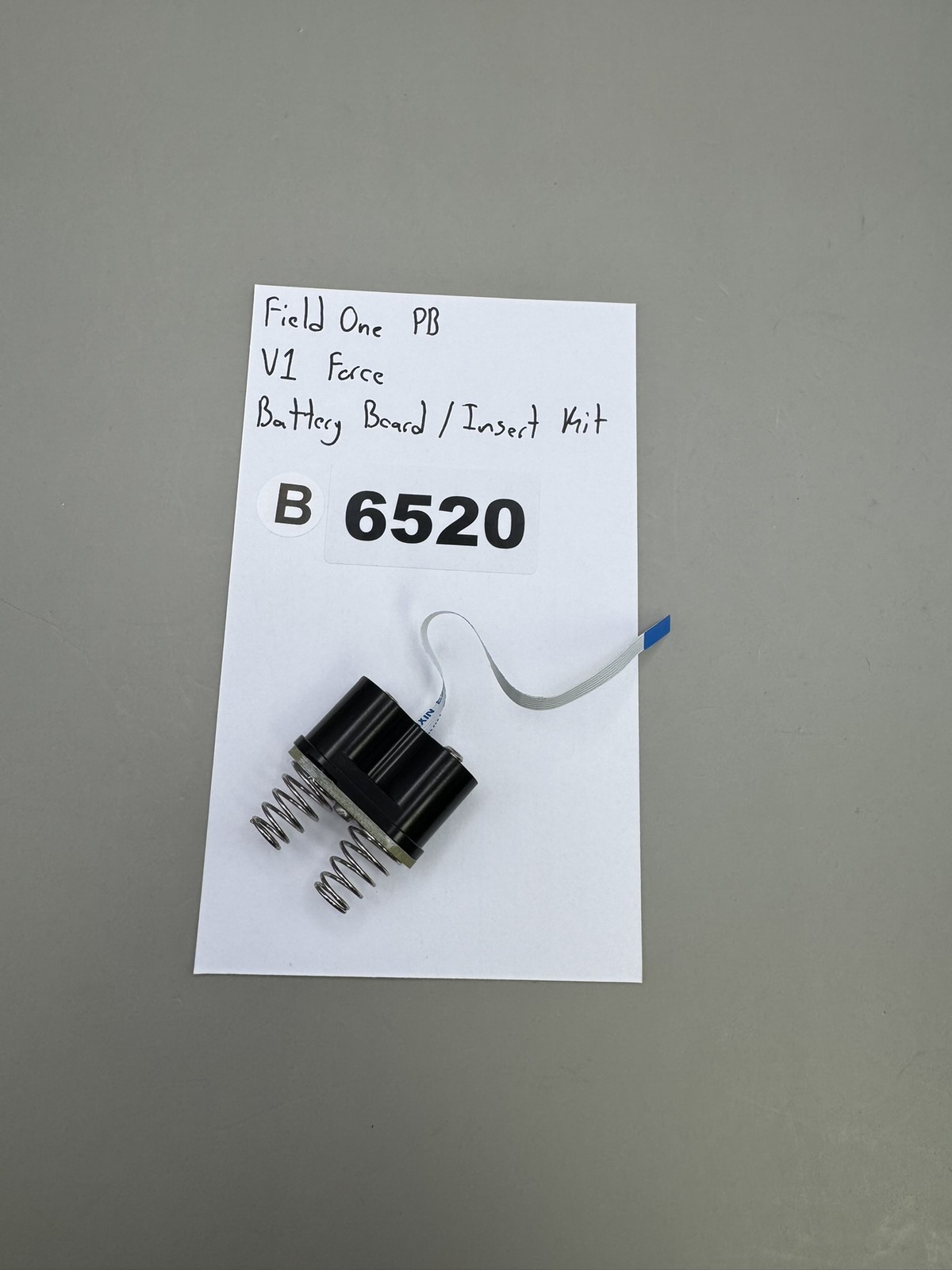Field One PB V1 Force Battery Board Insert Kit Black