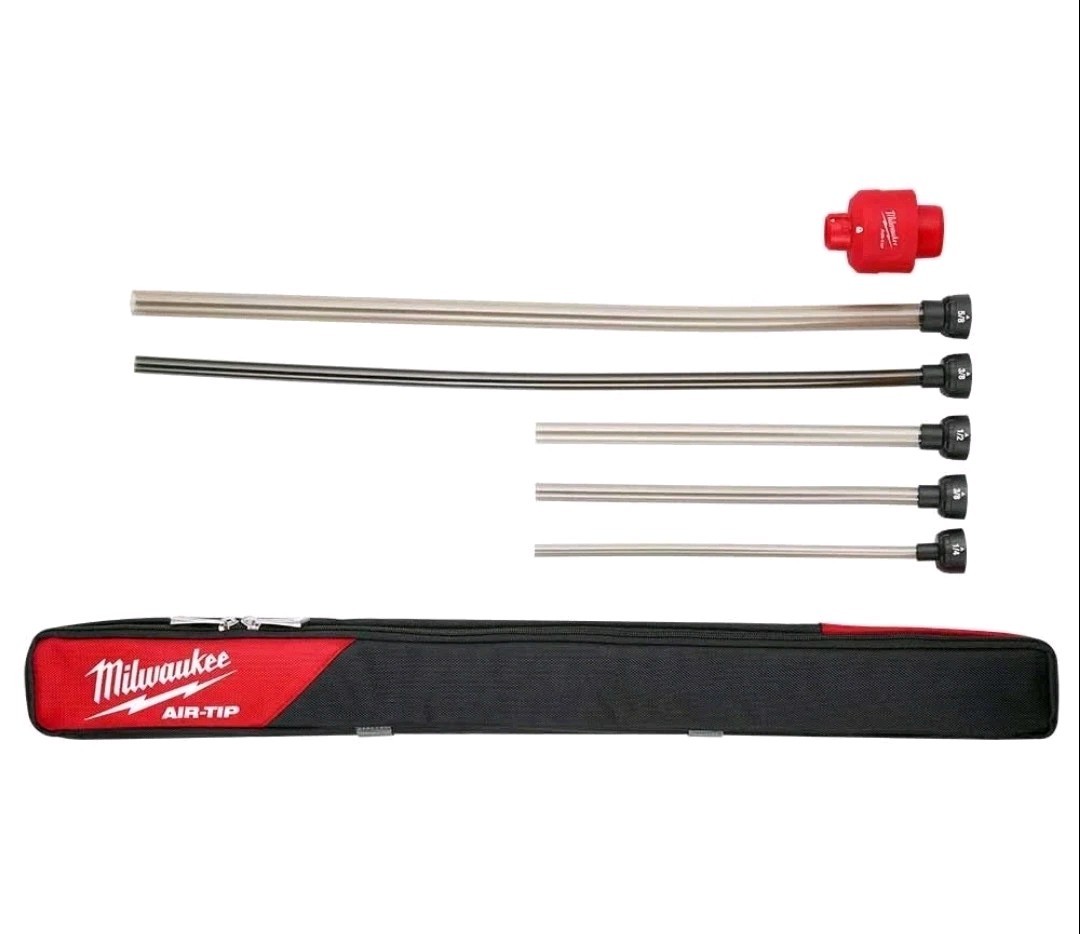 Milwaukee 49-90-2037 AIR-TIP Long Reach Flexible Micro Hose Set NEW/DAMAGED BOX