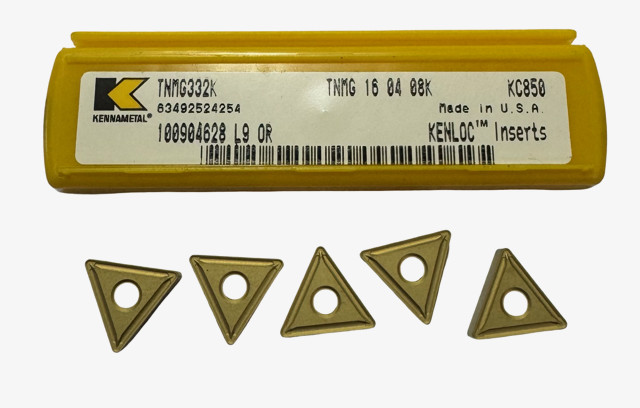 Kennametal Carbide Insert TNMG332K Grade KC850 Turning Inserts 5 Pack