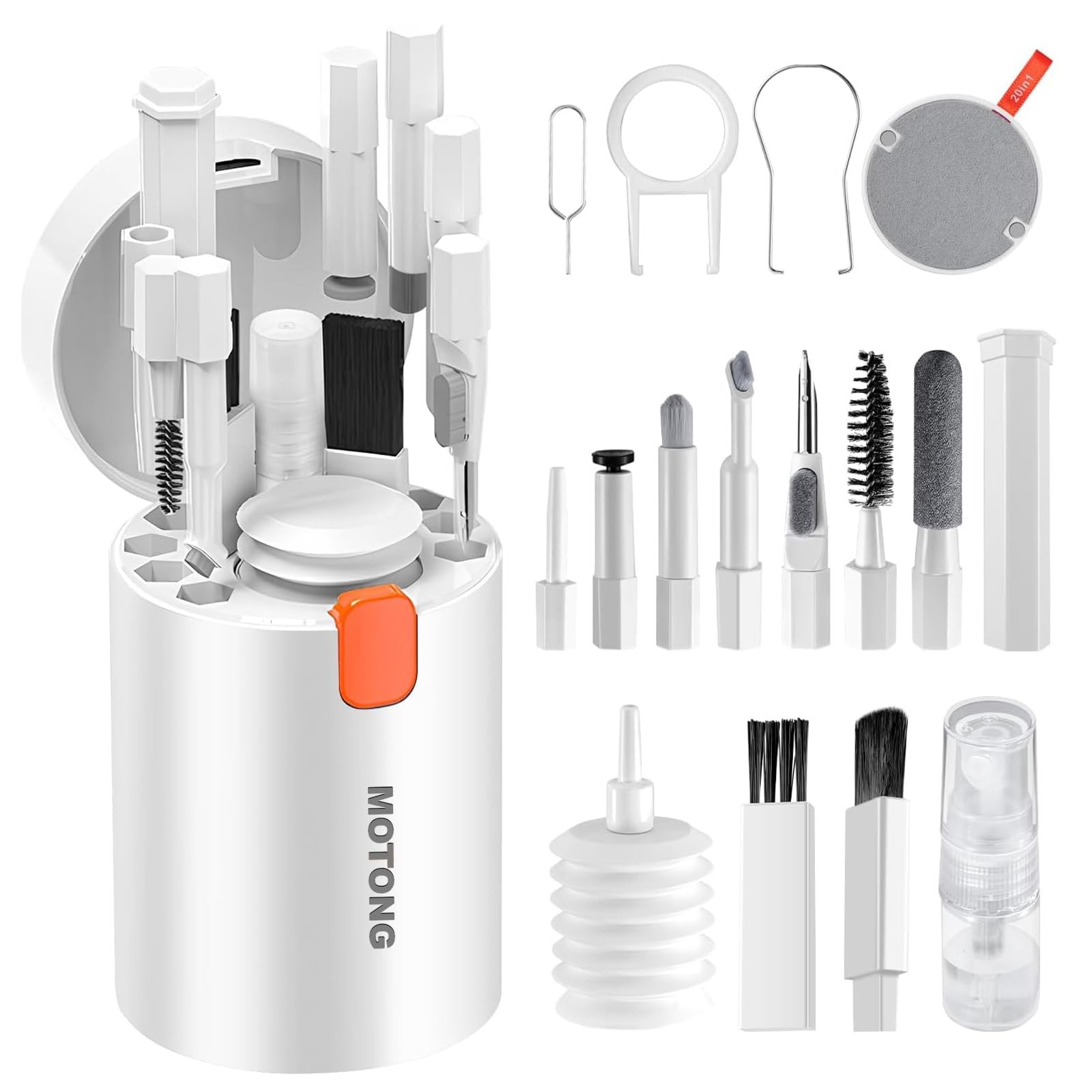 MOTONG Keyboard Screen Brush Cleaning Kit, Mutifunctional Electronic Cleaner ...