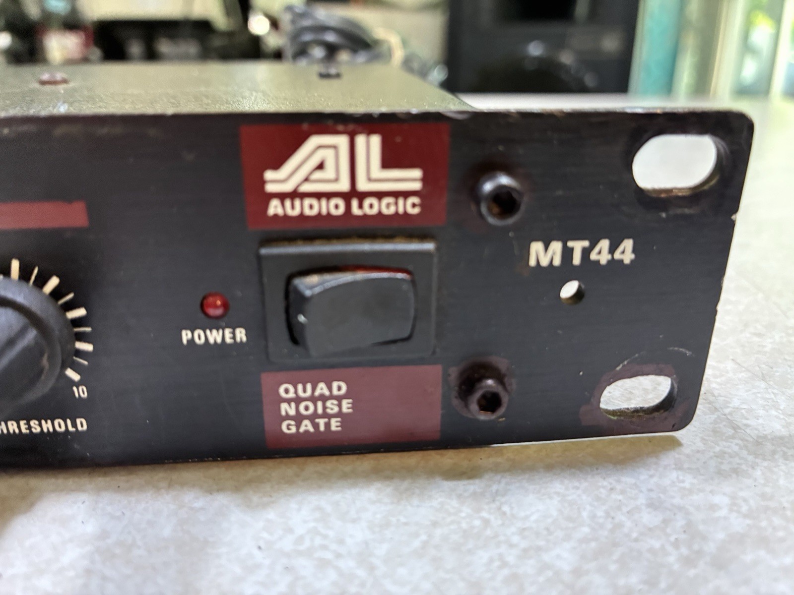 Audio Logic MT44 Quad Noise Gate Rack Unit – WORKS