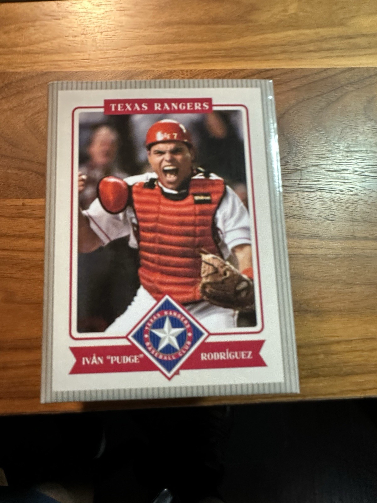 Texas Rangers Pudge Rodriguez 04/22/26 SGA Bobblehead Bobblecard