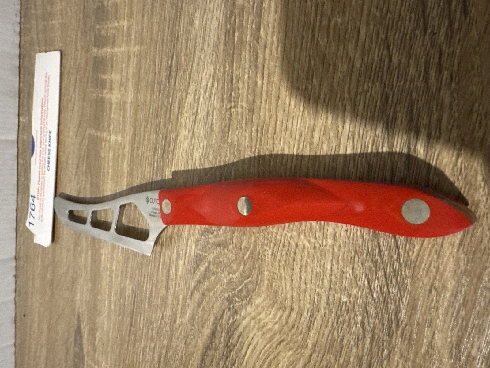 Cutco Red 1764 KQ Cheese Knife RARE