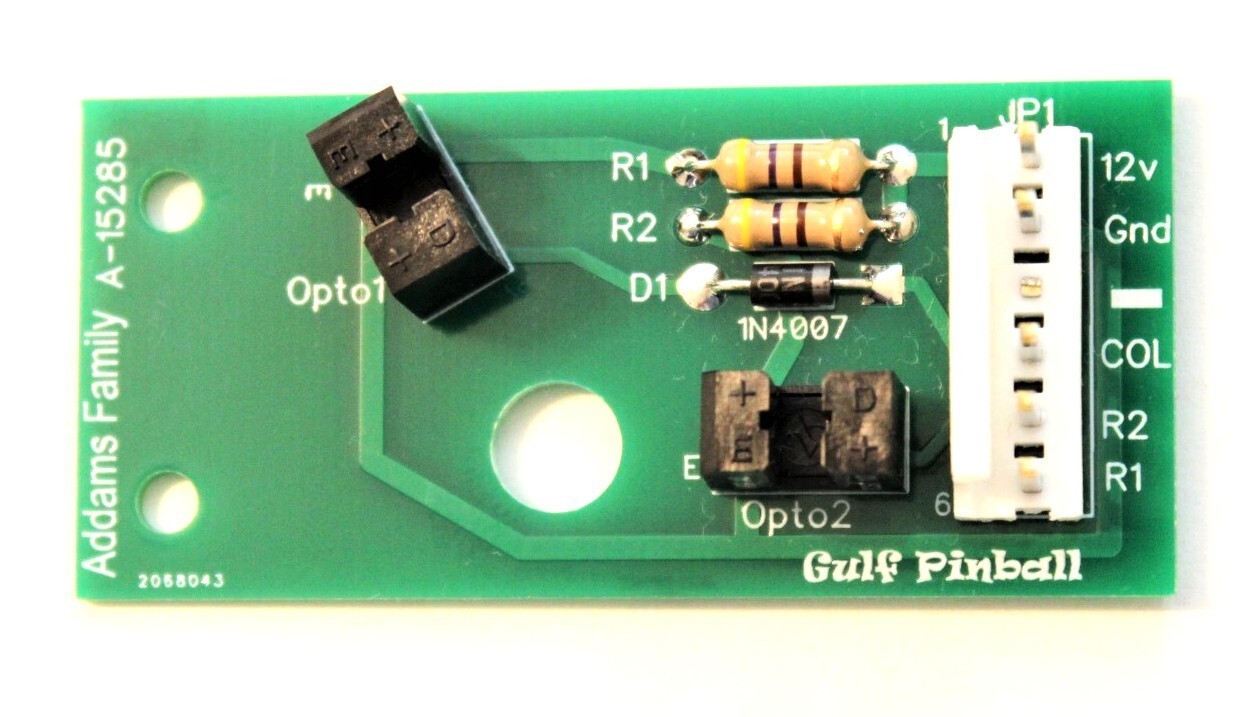 NEW Bally ADDAMS FAMILY  Opto Switch Board Part A-15285