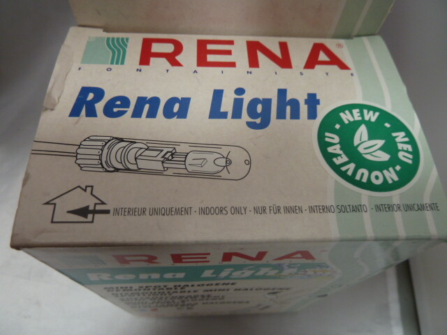 RENA LIGHT MINI SPOT HALOGEN SPOTLIGHT AQUARIUM TANK LIGHT