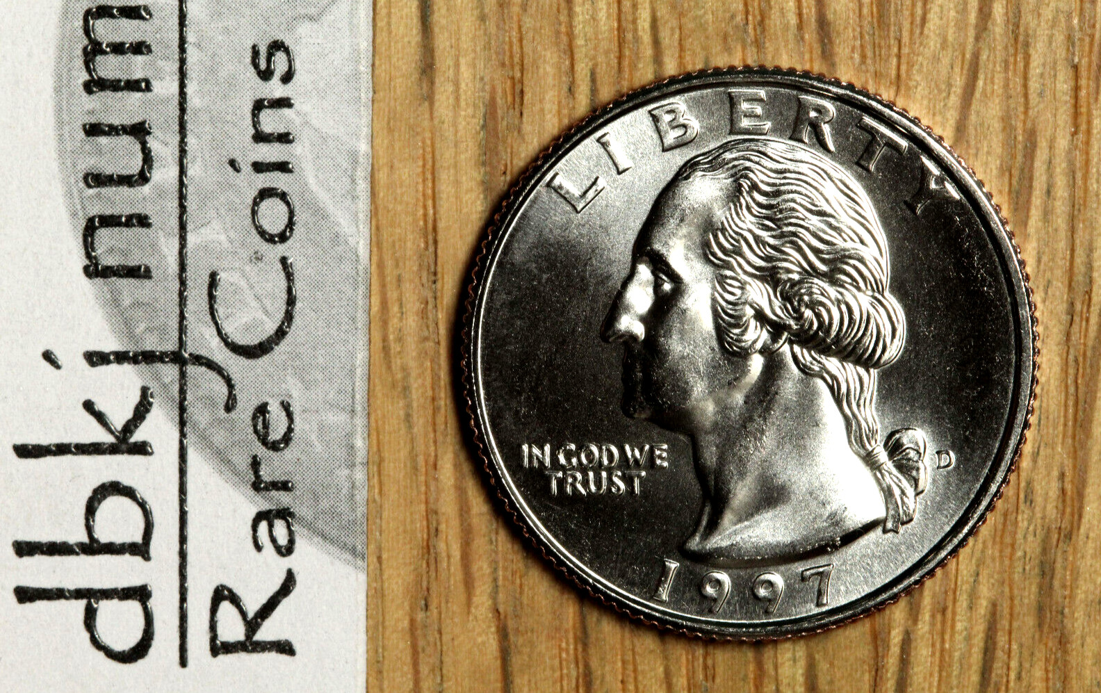 1997 D Washington Quarter 25¢ - BU - Choice to Gem Uncirculated