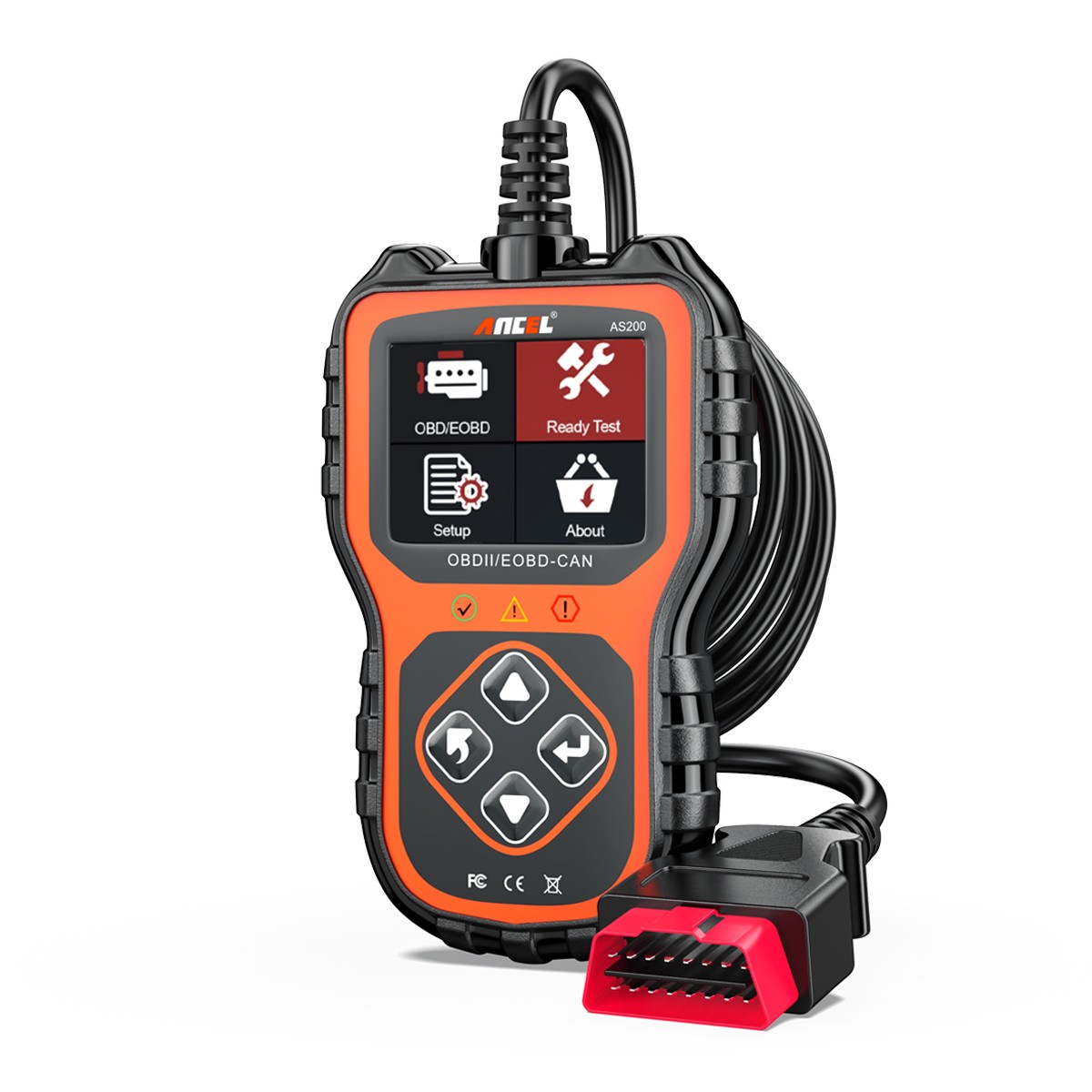Car OBD2 Scanner Fault Code Reader Diagnostic Scan Tool Check Engine Emission