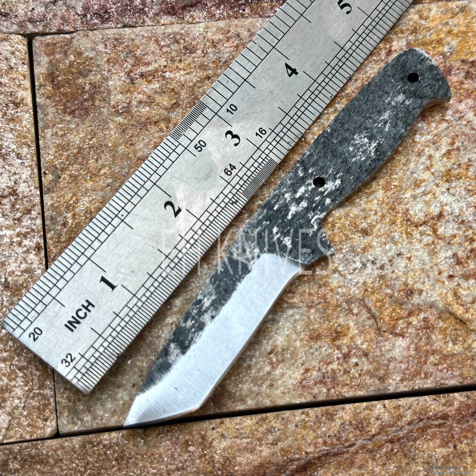 5'' Handmade Carbon Steel Blank Blade – Knife Maker DIY Material Exclusive Craft