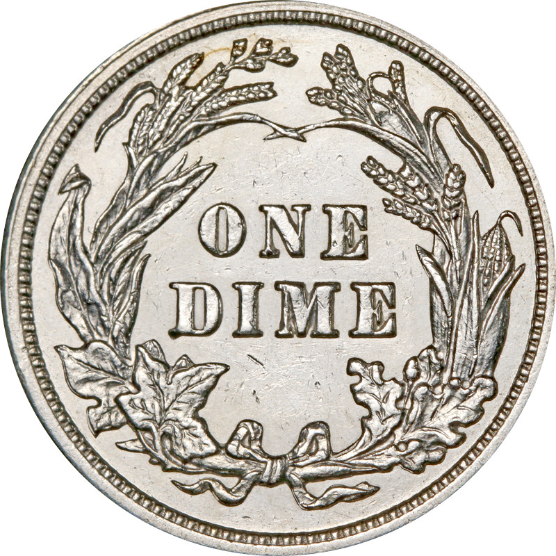 1906-P Barber Dime