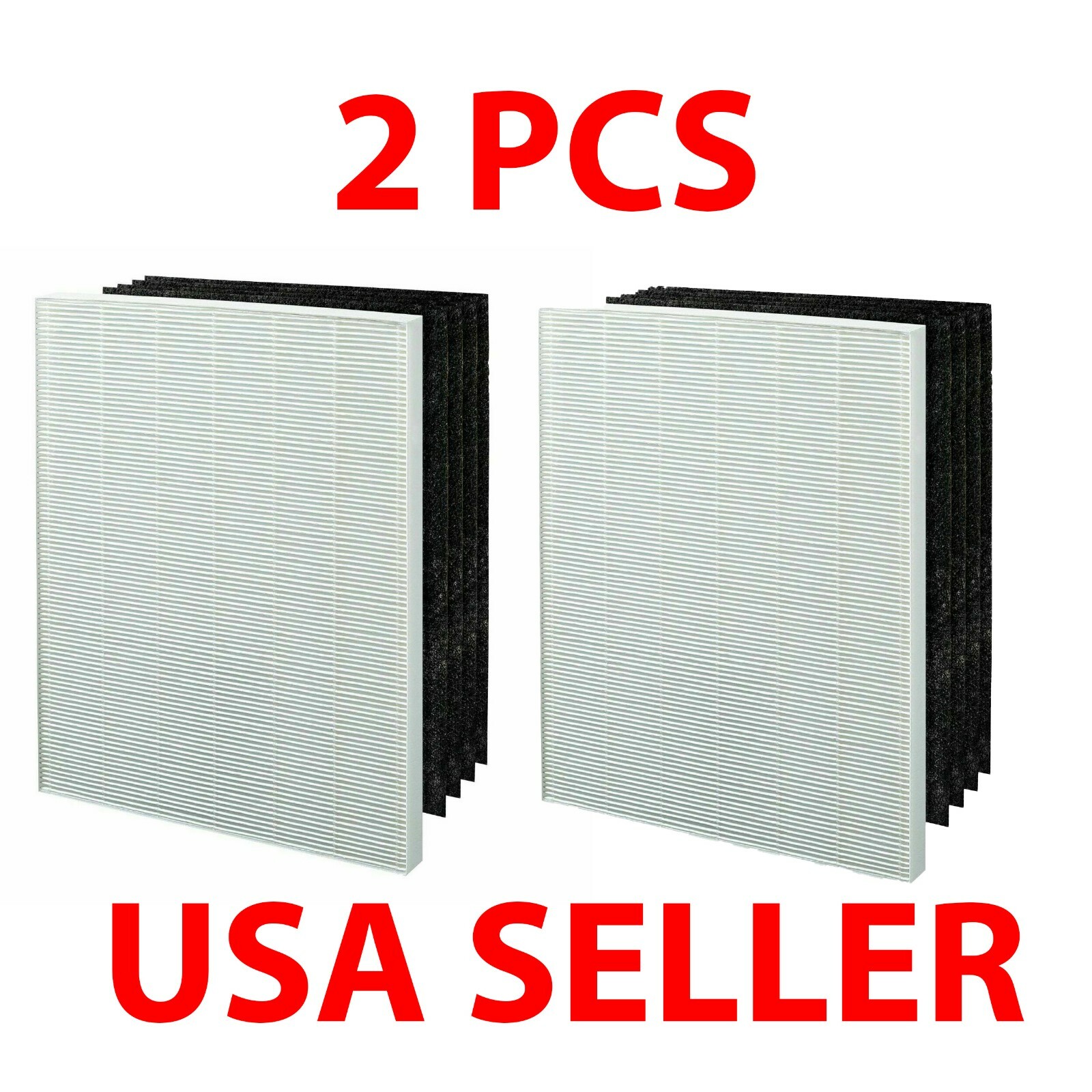 2 x Replace for Winix 115115 Filter +4 Carbon Filters PlasmaWave Size 21 5300