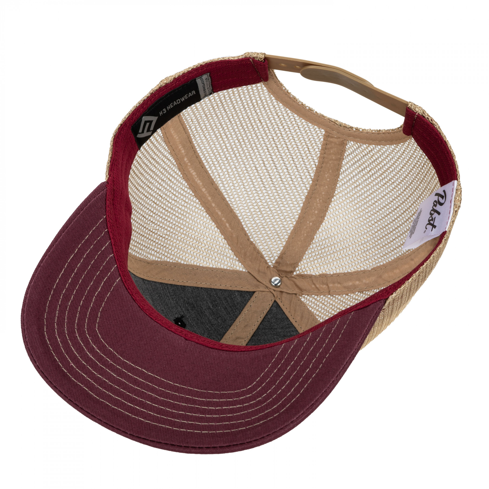 Schlitz Patch Retro Tri-Tone Cotton Twill Hat Multi-Color