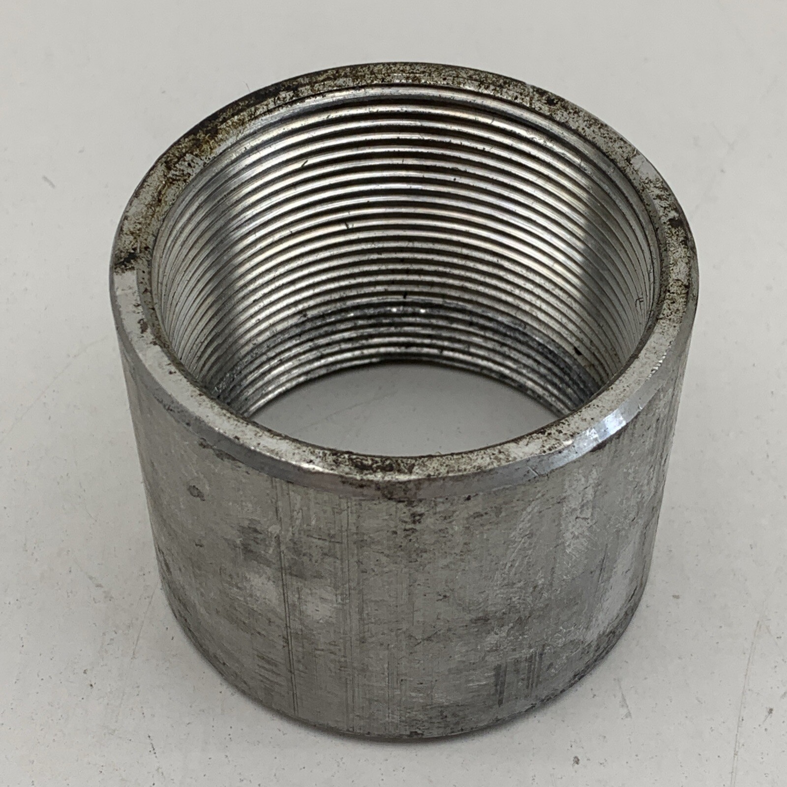 ALUMINUM 2” Rigid Conduit Threaded Thread Coupling Union Fitting