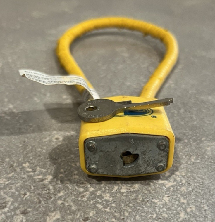 Mossberg Gun Lock SL14-4PTACA 12-03 Yellow Cable