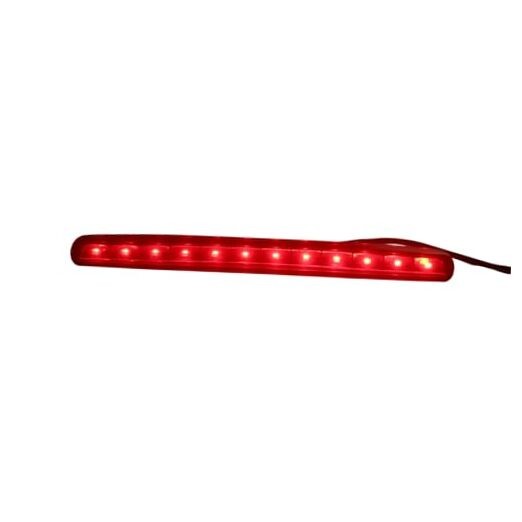 Center High Mount Stop Light Compatible with FIAT 500 CONVERTIBLE 2009 Red